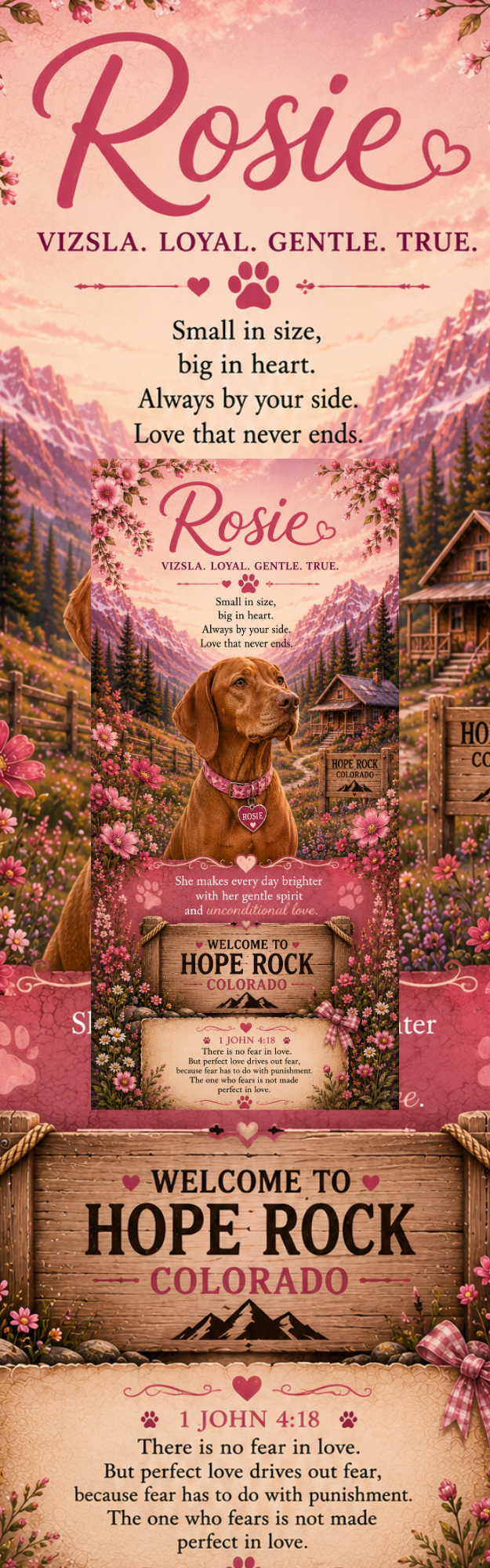 Hope Rock Bookmark Collection