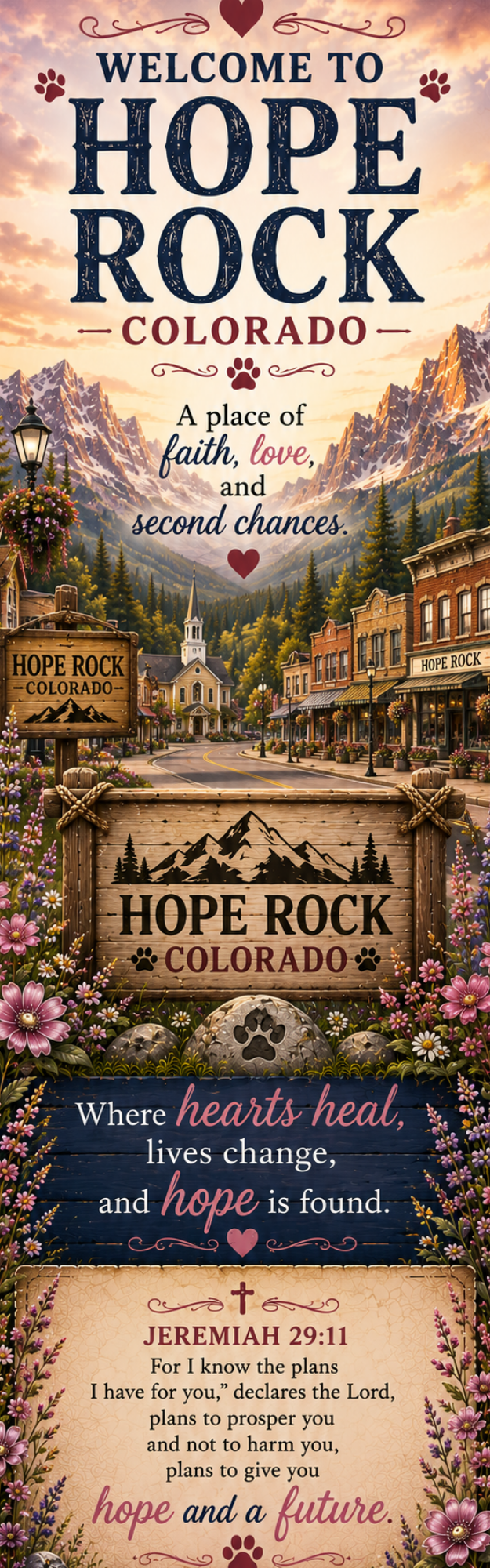 Hope Rock Bookmark Collection