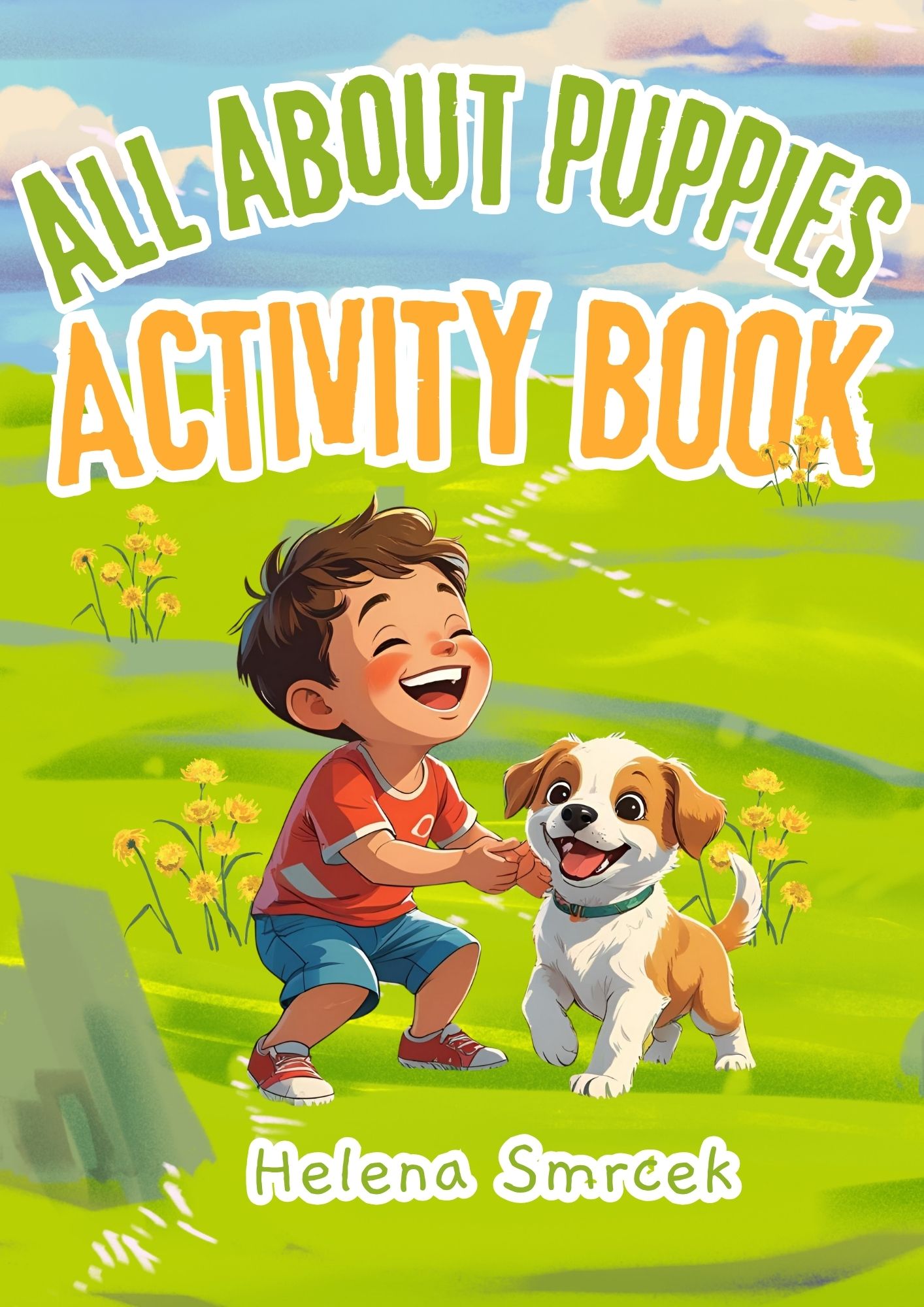 All About Puppies Activity Book