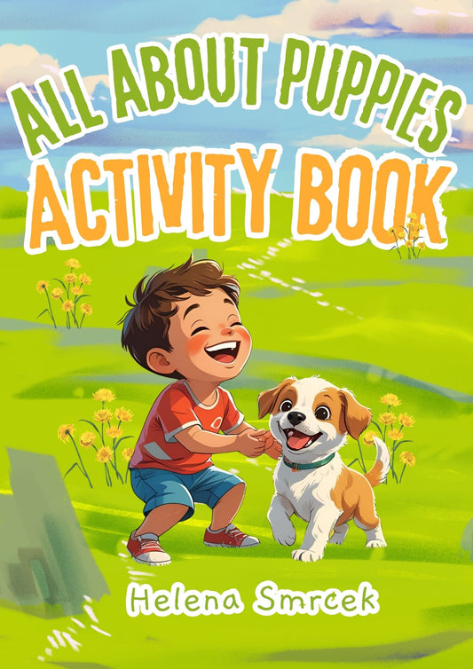 All About Puppies Activity Book